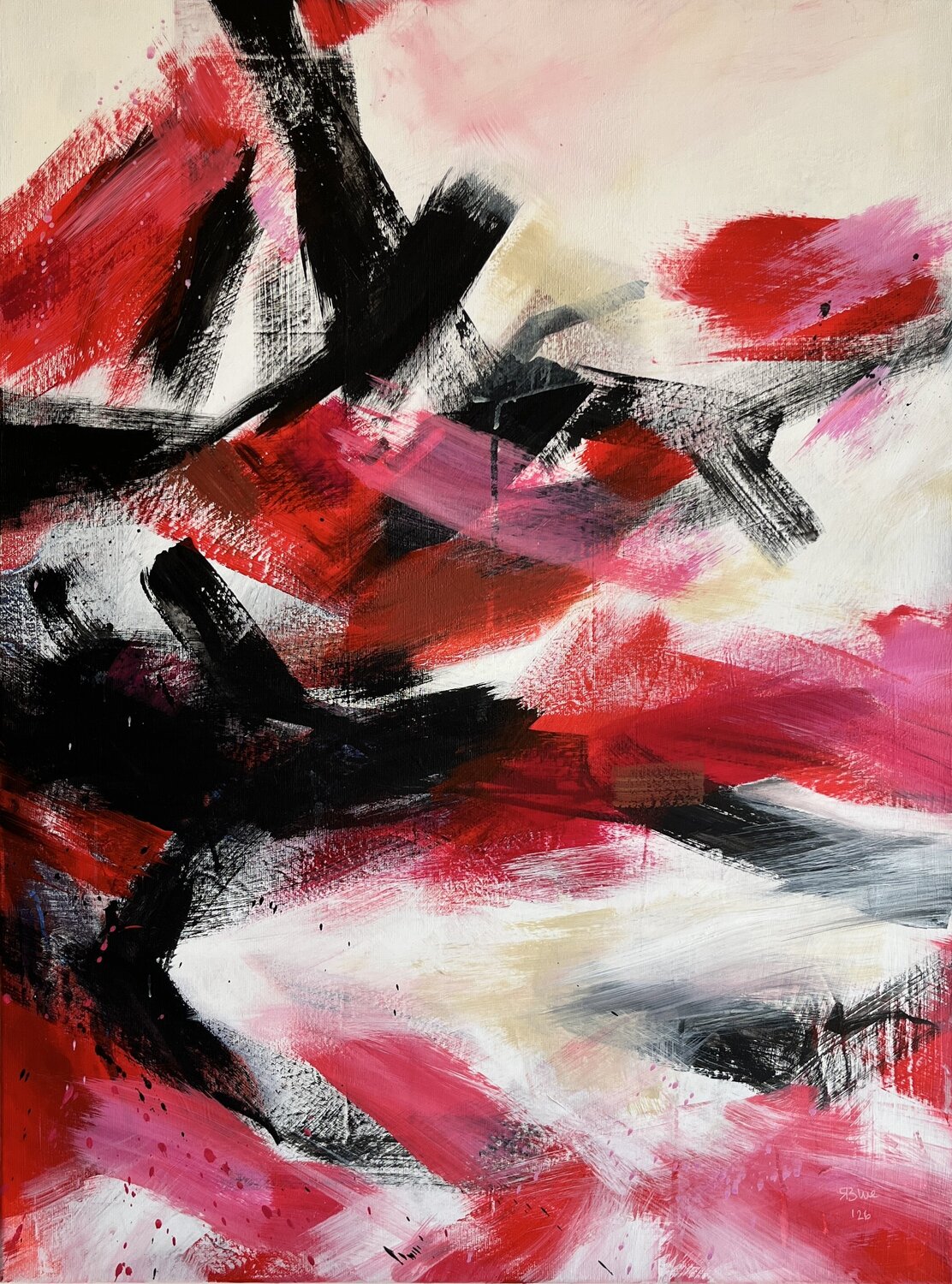 No return Ralyn Blue Original painting for sale