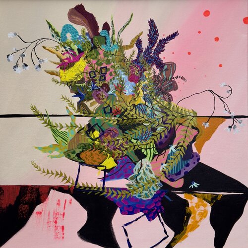 Let’s Stop Second Guessing by Bianca Youngers, Painting for Sale on Select