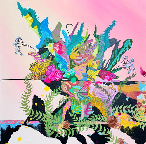 Let’s Stop Second Guessing by Bianca Youngers, Painting for Sale on Select
