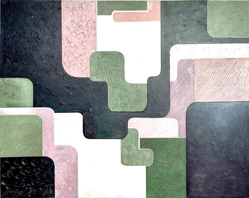 BLUSH & MOSS by Tori Grin, Painting for Sale on Select