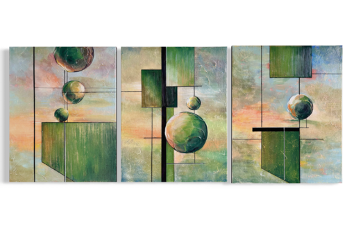 THE SPACE WITHIN - TRIPTYCH by Tori Grin, Painting for Sale on Select