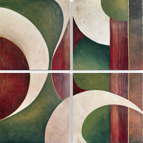 Belonging - quadriptych by Tori Grin, Painting for Sale on Select