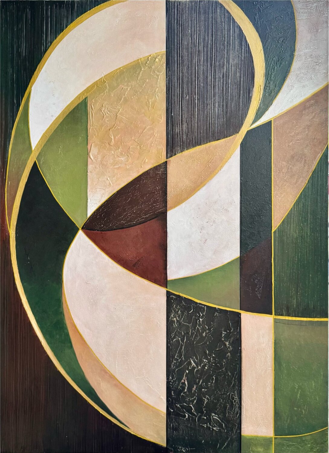 ENERGY OF ENCOUNTER Tori Grin Original painting for sale