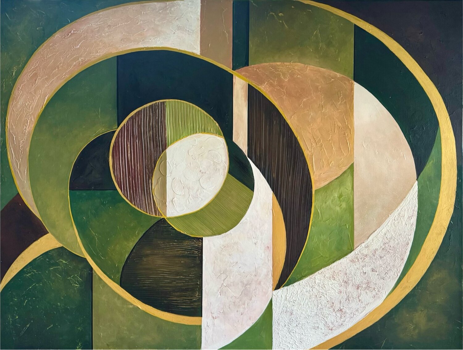 SPACE OF TRUST Tori Grin Original painting for sale
