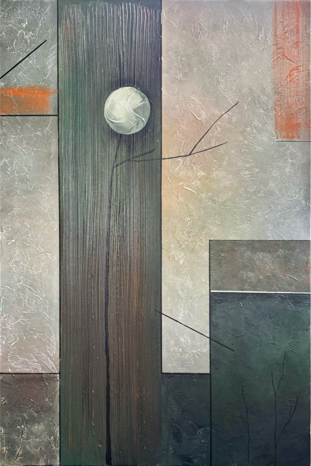 INNER STABILITY Tori Grin Original painting for sale