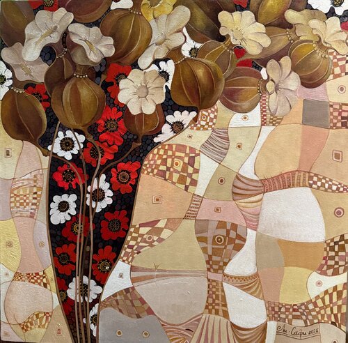 The Poppy by Li-Safi Mariya, Painting for Sale on Select