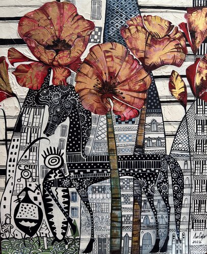 Horse by Li-Safi Mariya, Painting for Sale on Select