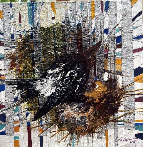 The Nest by Li-Safi Mariya, Painting for Sale on Select