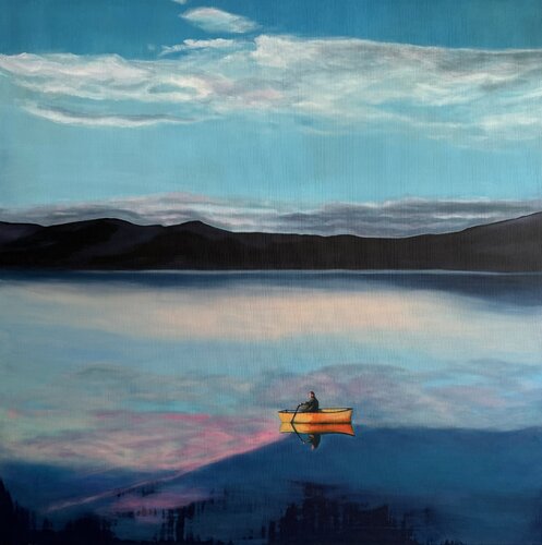 part from you by Sunyoung Kang, Painting for Sale on Select