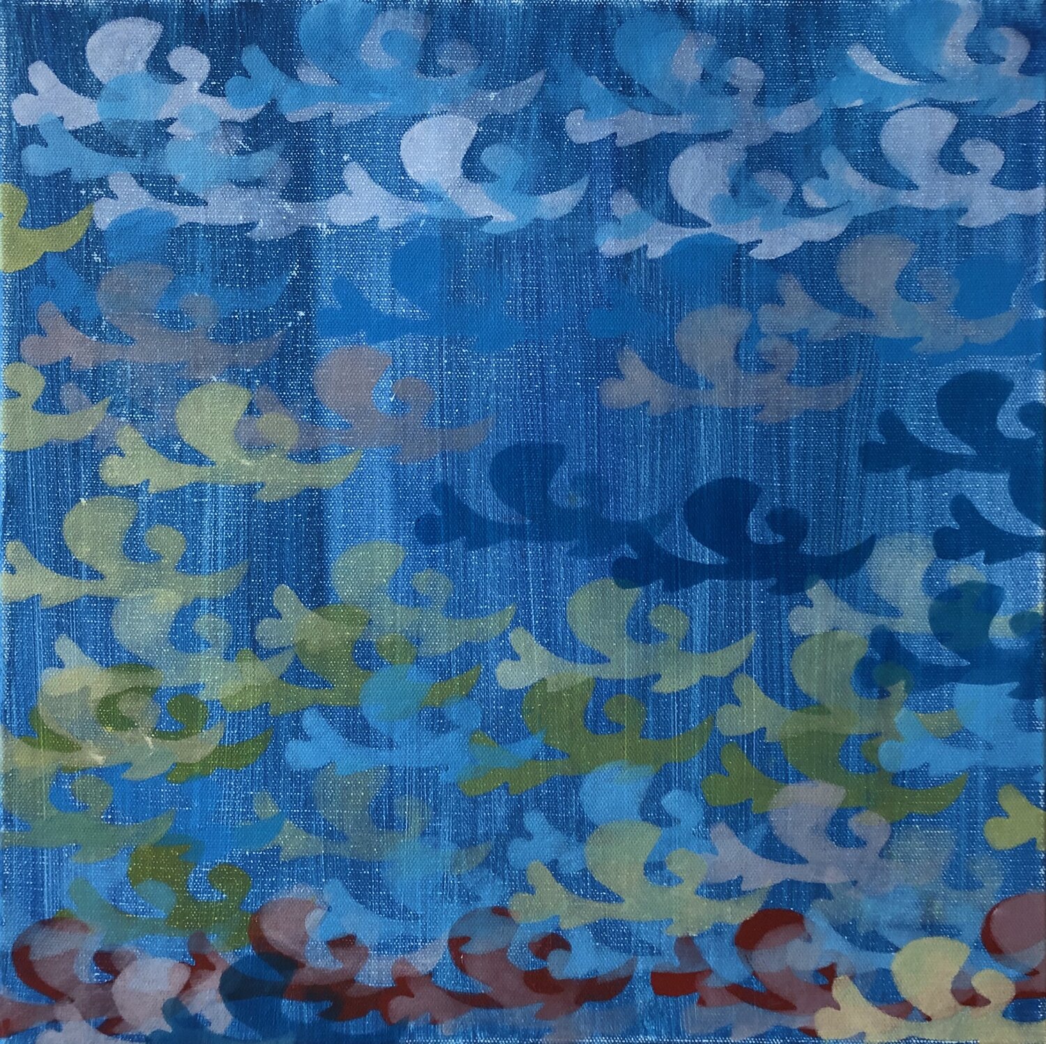 Hiding Sunyoung Kang Original painting for sale