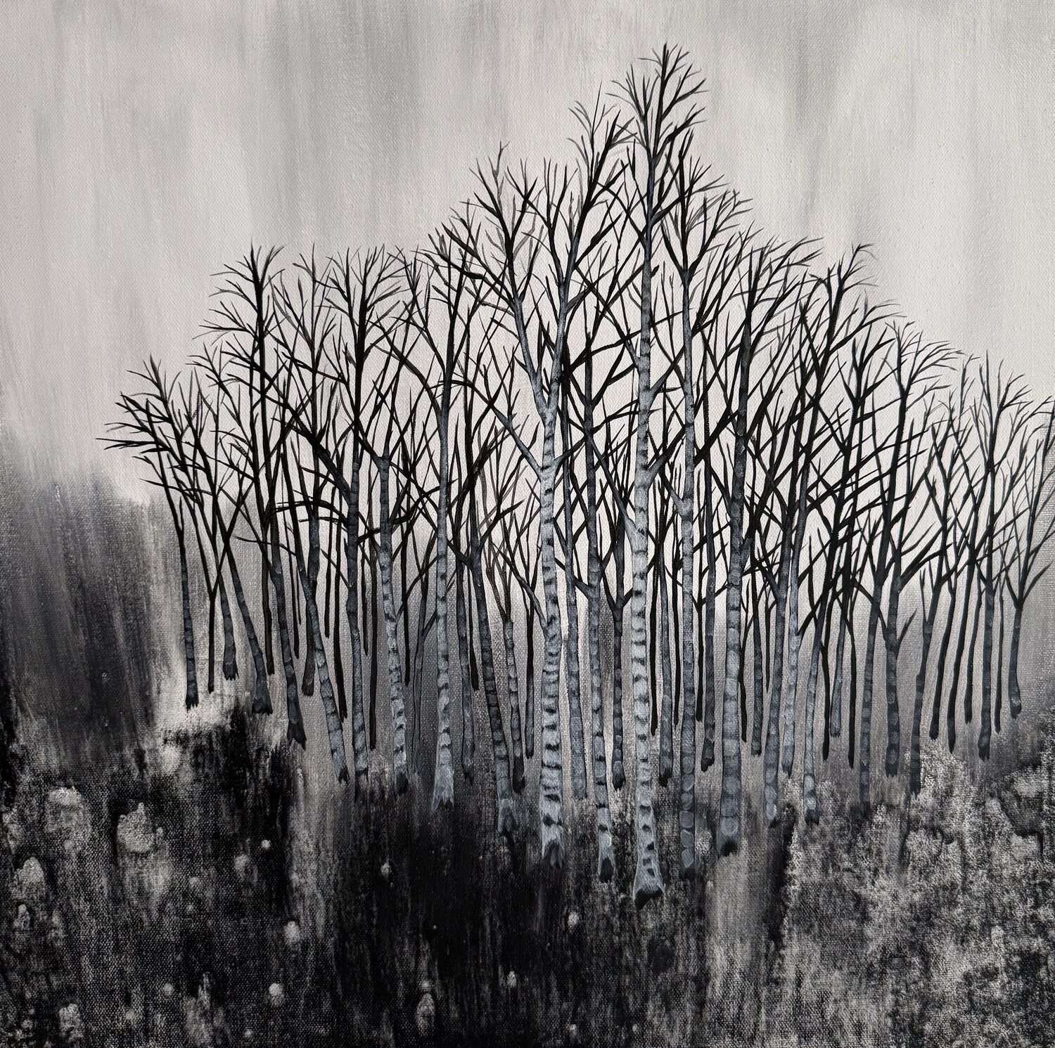 Before spring 3 Sunyoung Kang Original painting for sale