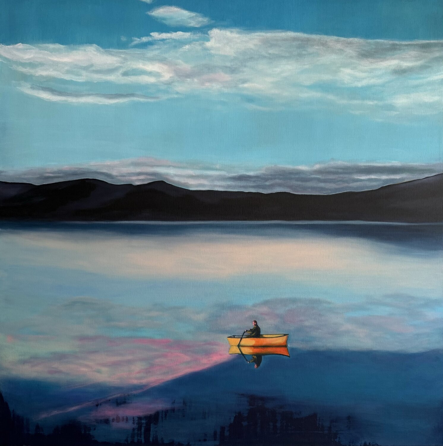 part from you Sunyoung Kang Original painting for sale