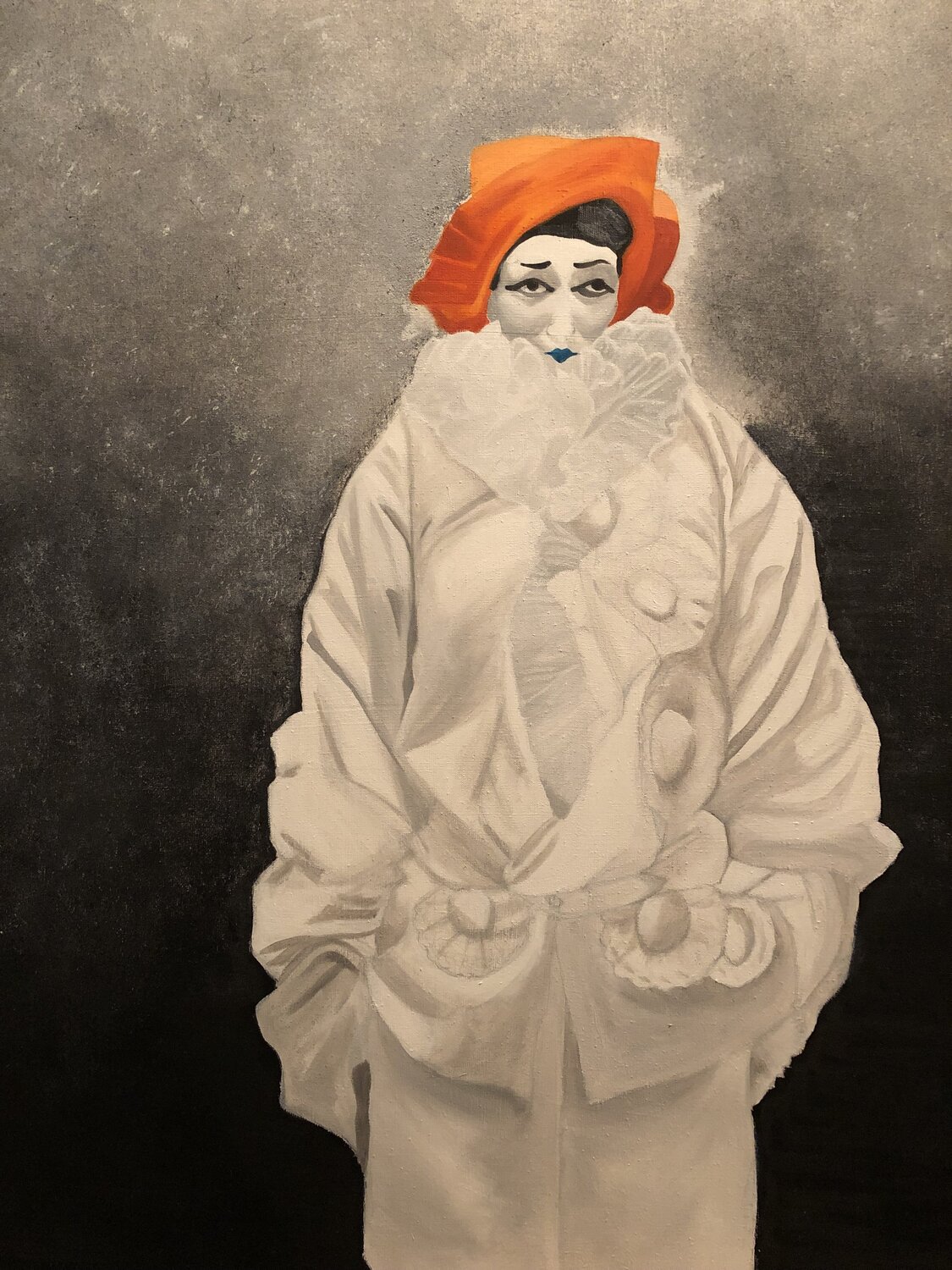 Pierrot Sunyoung Kang Original painting for sale