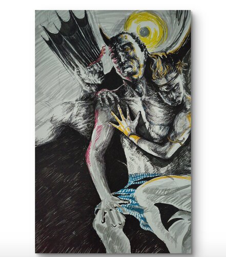 Interwoven by Ominous Black, Drawing for Sale on Select