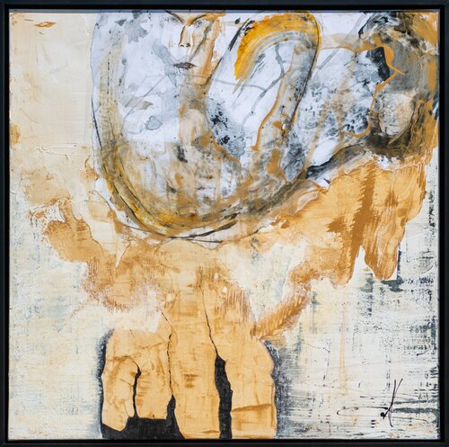Chaînes dorées du monde by Marie 2 Calmette, Painting for Sale on Select
