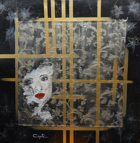 LA PRIGIONE DORATA by Daniela Cipitì, Painting for Sale on Select