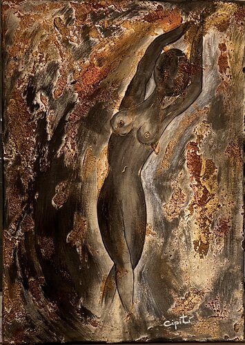 LIBERTE' FRATERNITE' EGALITE' by Daniela Cipitì, Painting for Sale on Select