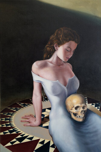 Magdalena by Juan Miguel Restrepo Valdes, Painting for Sale on Select
