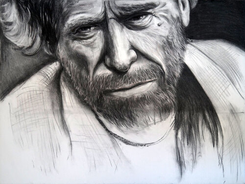 I SEE YOU IN HELL MR. B by Juan Miguel Restrepo Valdes, Drawing for Sale on Select