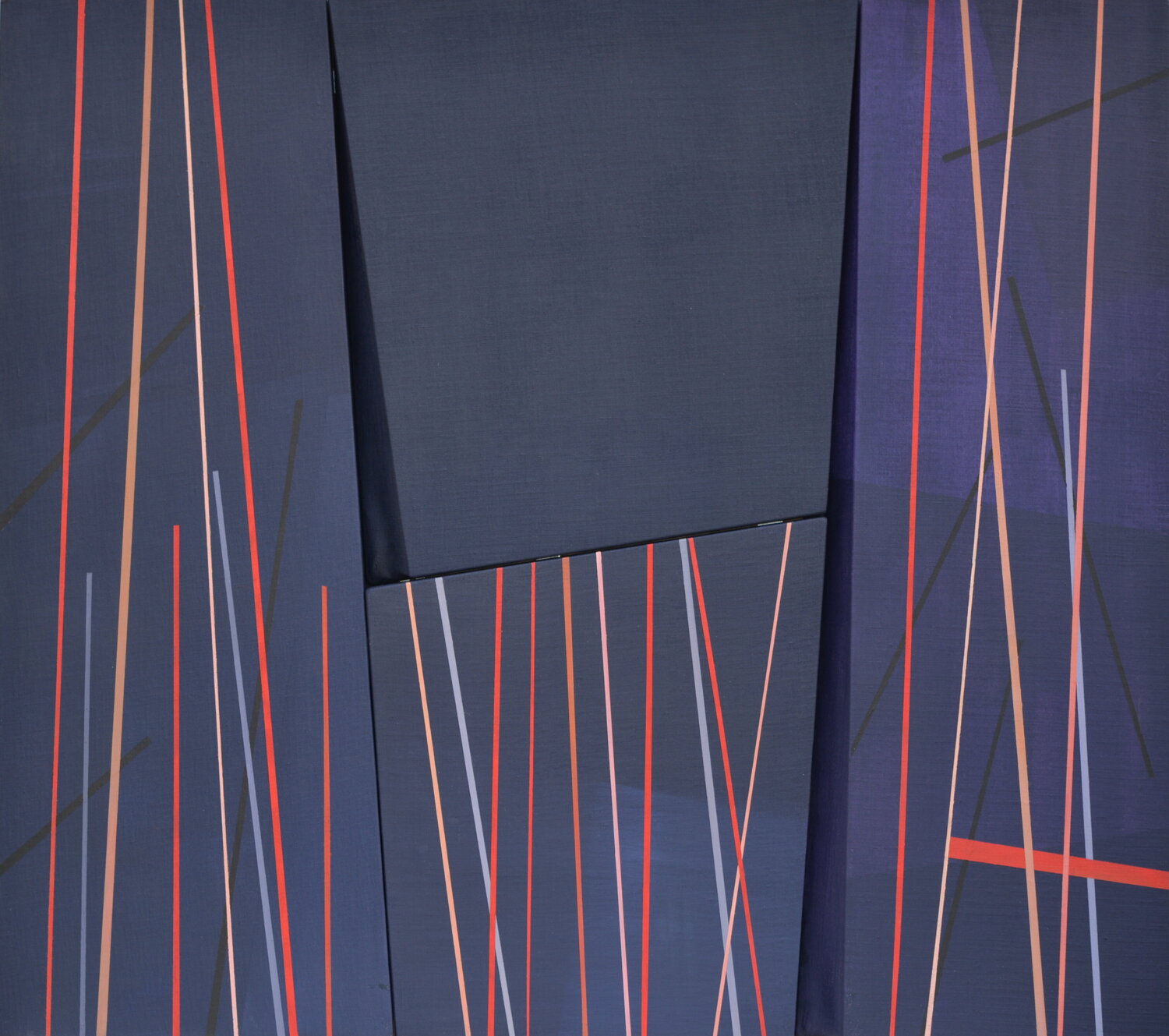 Tramas Modulares VII Carmen Anzano Original painting for sale