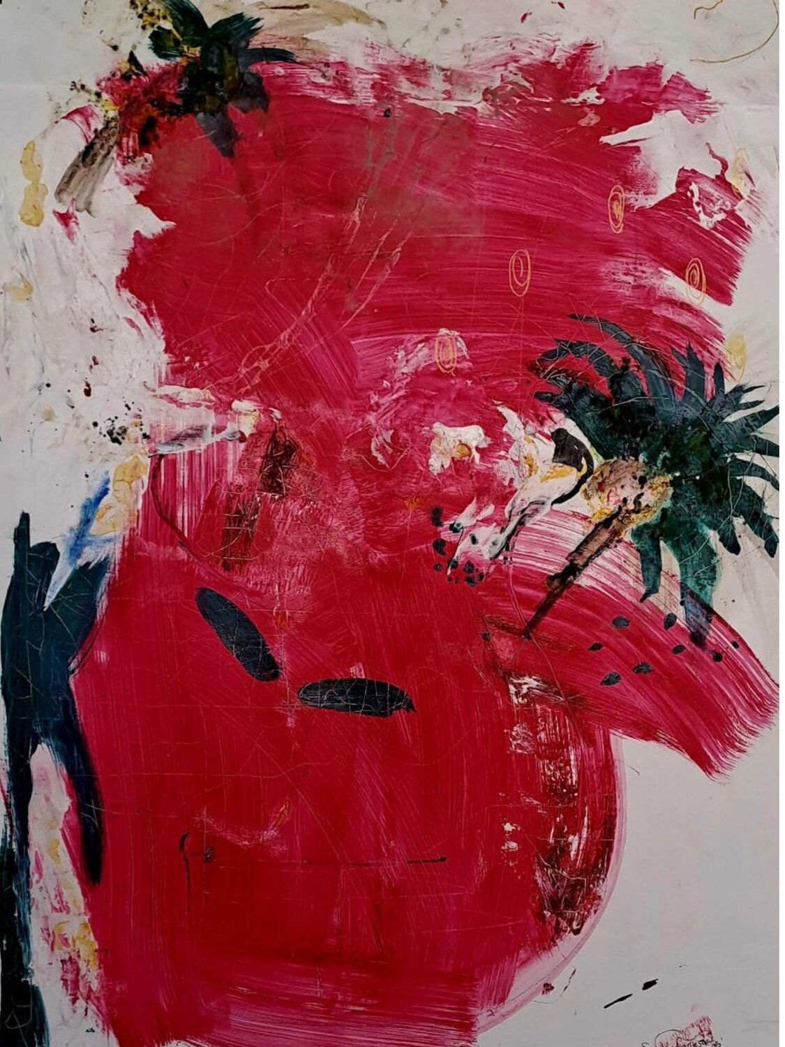 PASIÓN Sandra Vanessa Rodríguez Perez Original painting for sale