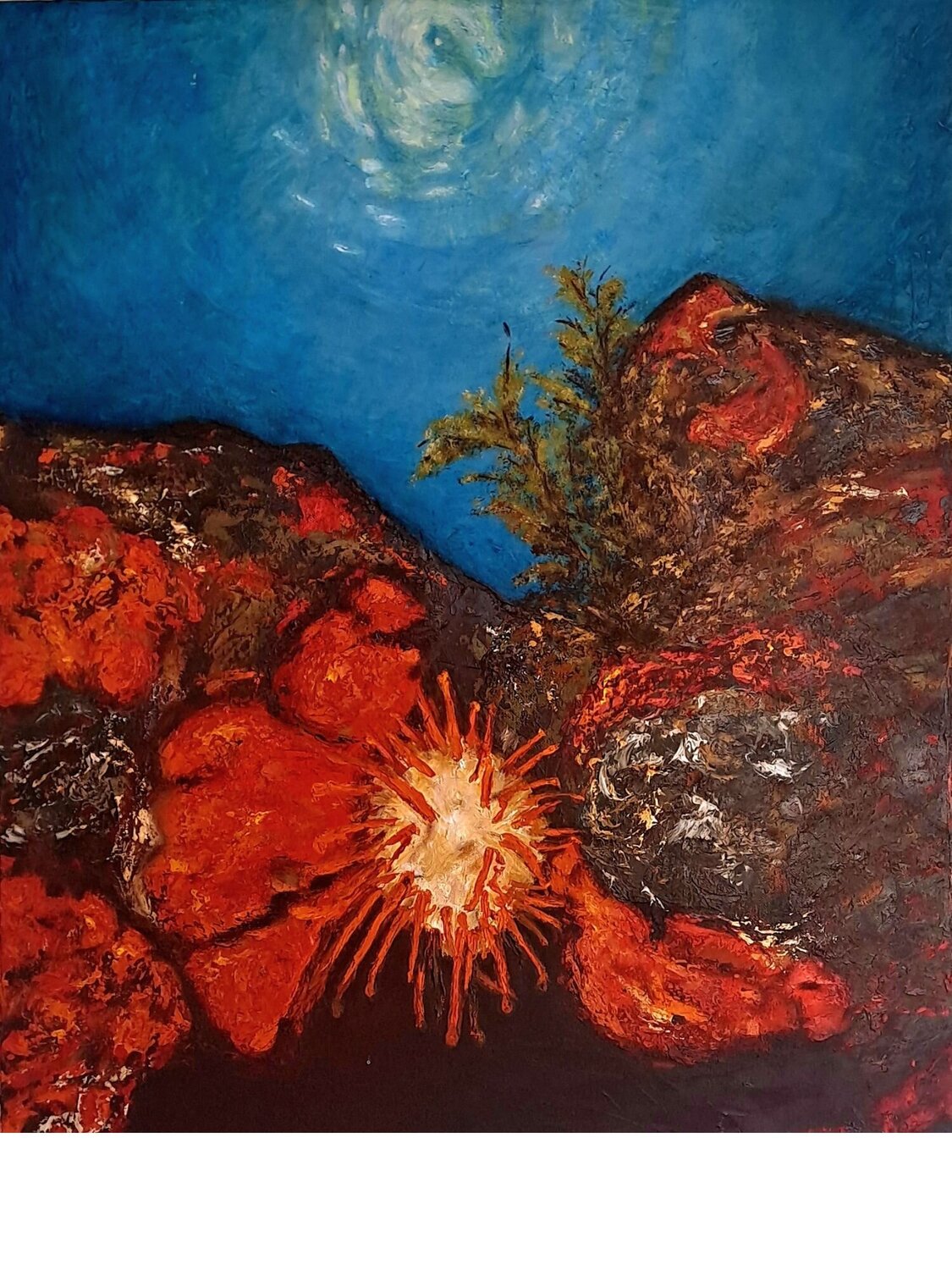 DESPERTAR Sandra Vanessa Rodríguez Perez Original painting for sale