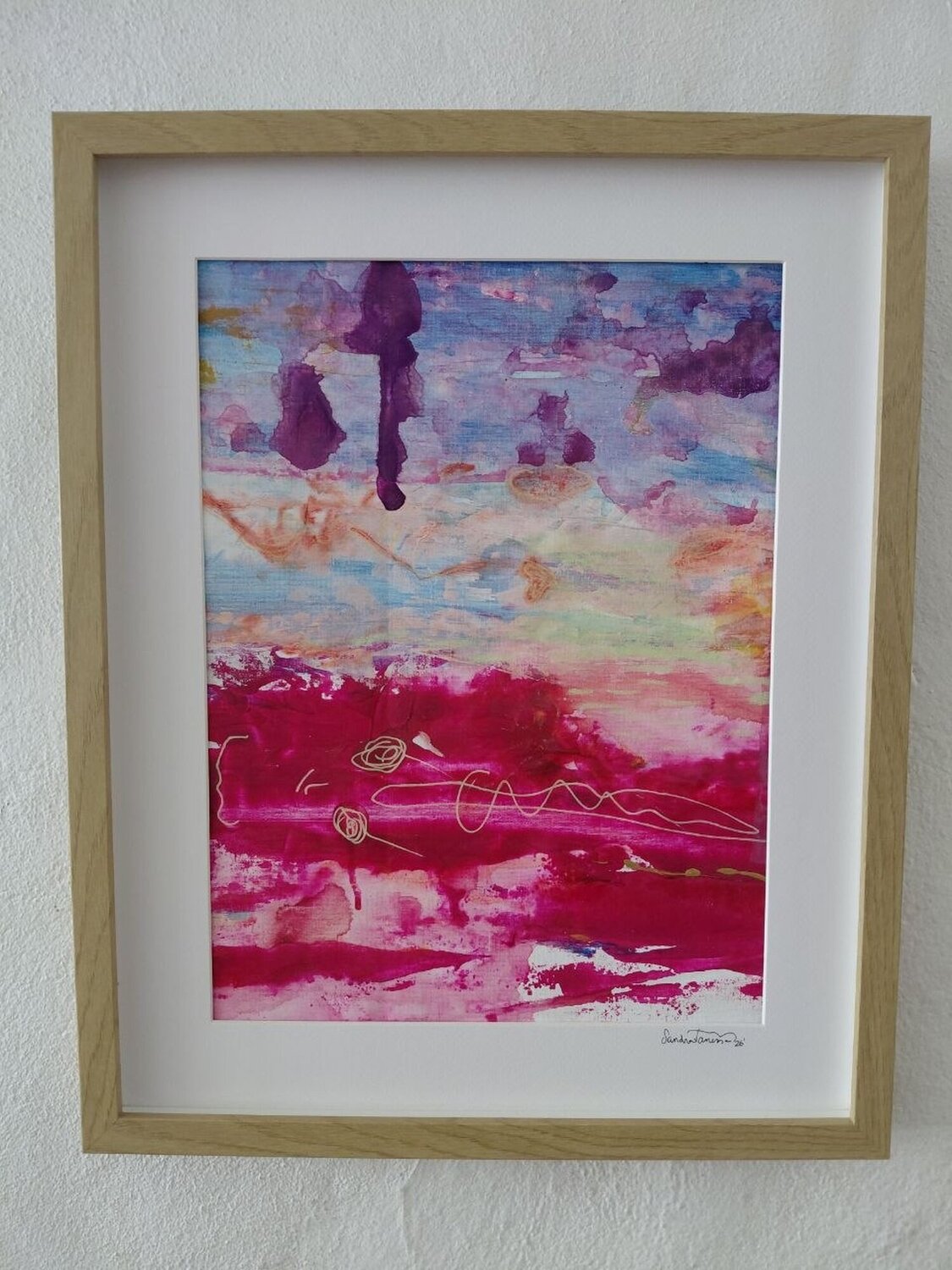 Descalza Sandra Vanessa Rodríguez Perez Original painting for sale