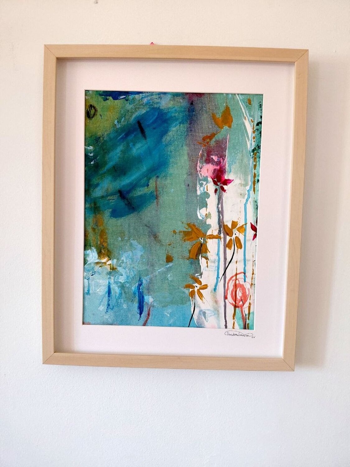 La ventana Sandra Vanessa Rodríguez Perez Original painting for sale
