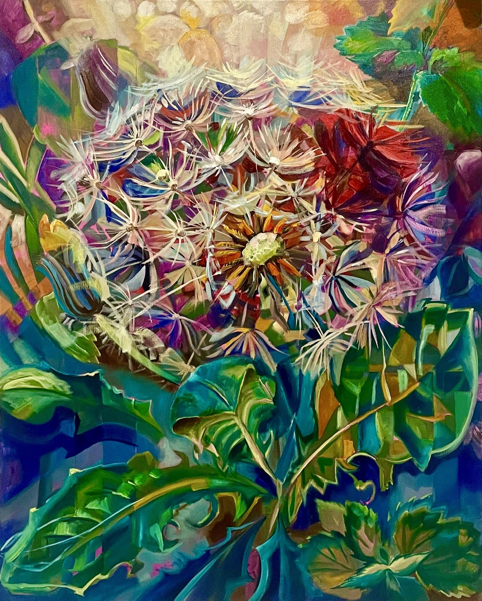 Where the rainbow meets Dandelions