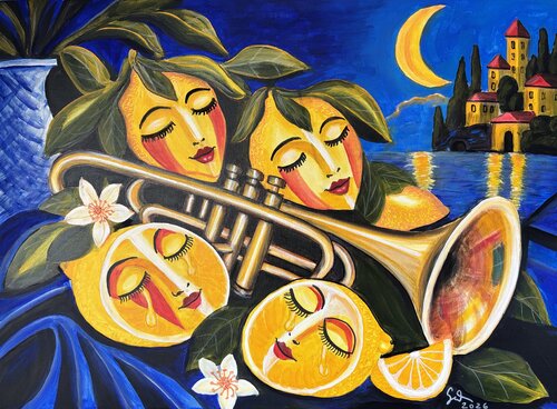 Bittersweet Symphony von Andreas Gerlach, Malerei kaufen auf Select