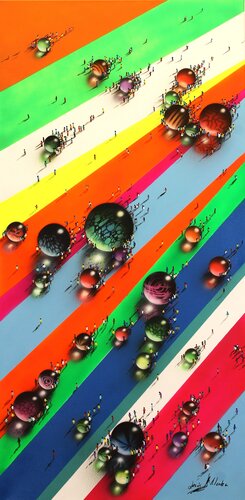 DIMINUTOS Pop 2 by Jesús Alcolea, Painting for Sale on Select