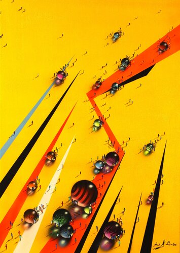 DIMINUTOS Pop 3 by Jesús Alcolea, Painting for Sale on Select