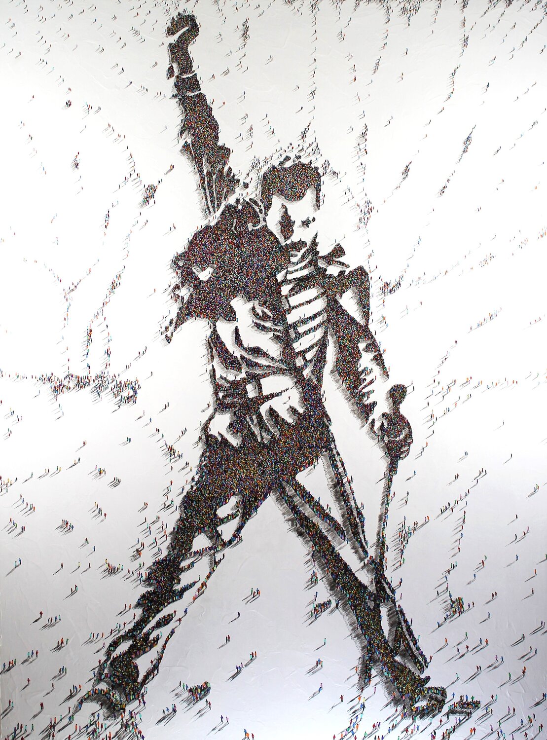 We are the champions Jesús Alcolea Original painting for sale
