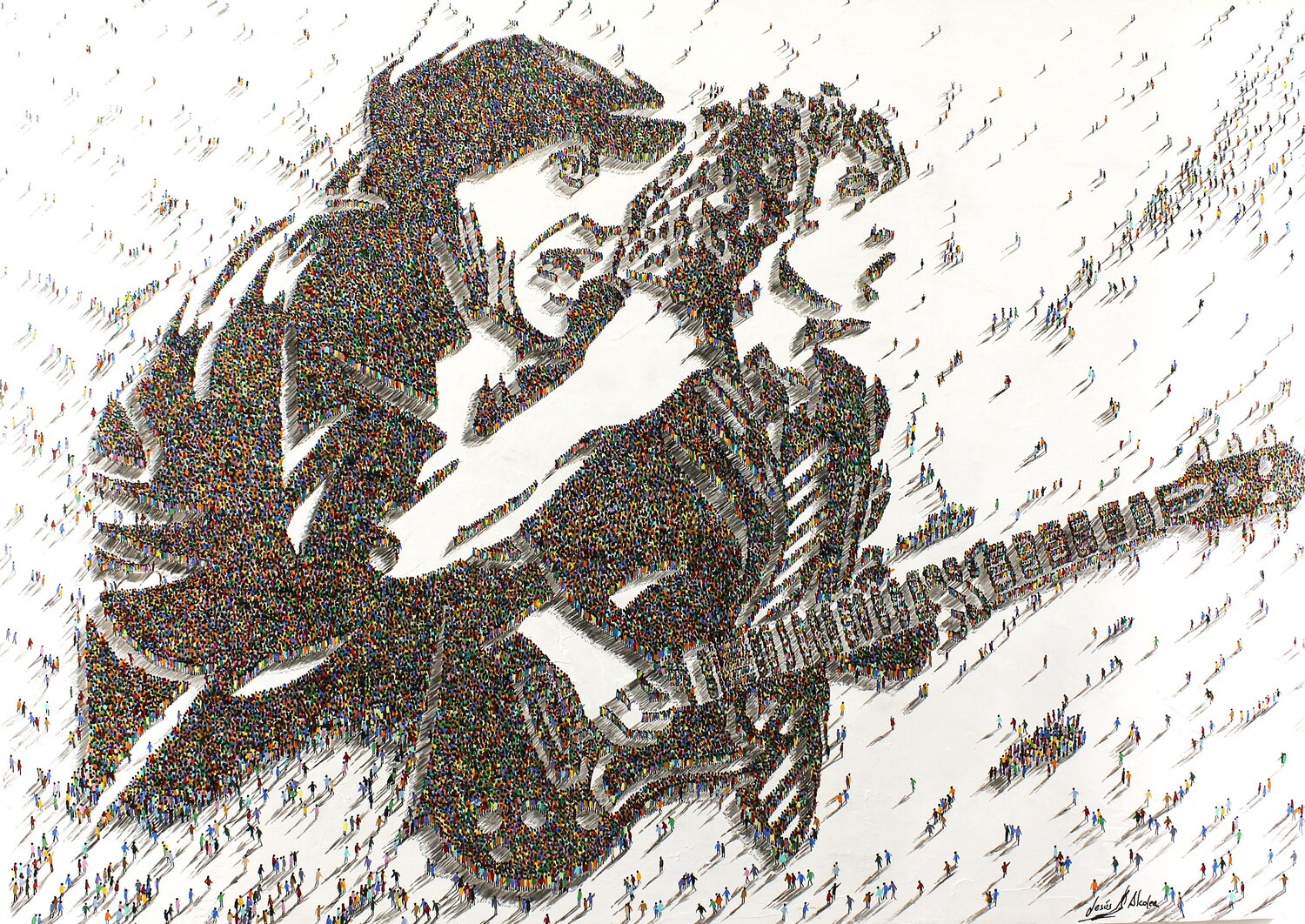 Thunderstruck Jesús Alcolea Original painting for sale