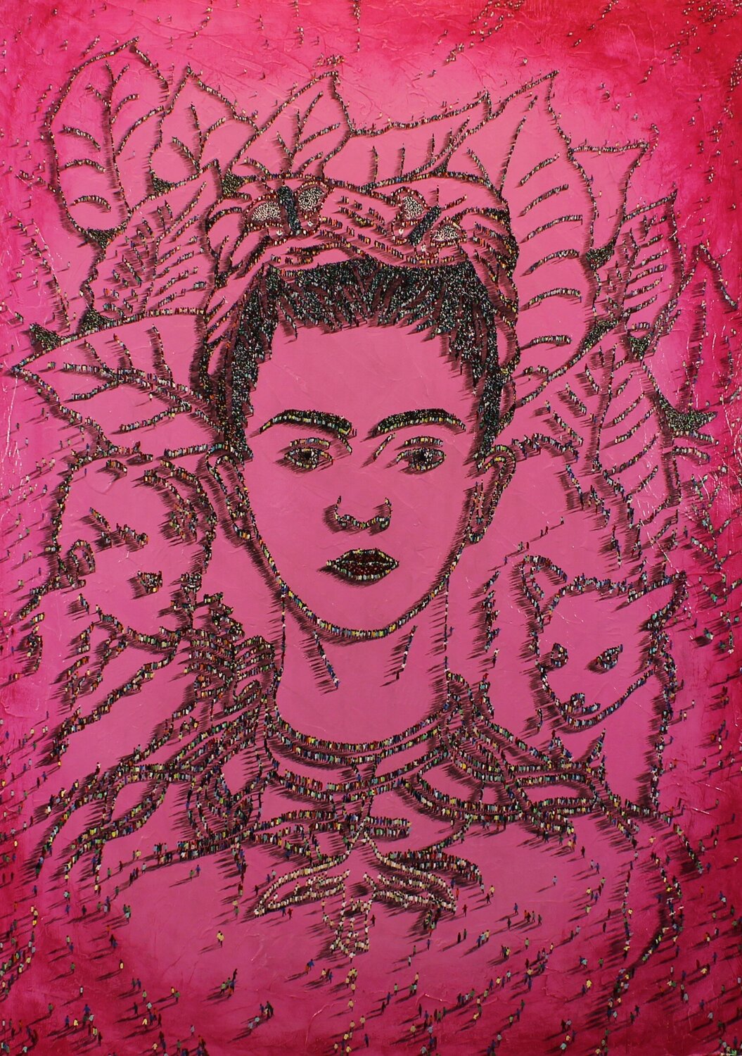 LA HUMANIDAD FEMENINA Jesús Alcolea Original painting for sale