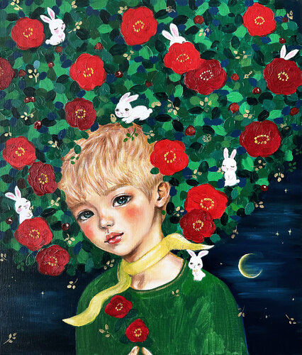 My little prince by Eury (Yeahgean) Kim, Painting for Sale on Select
