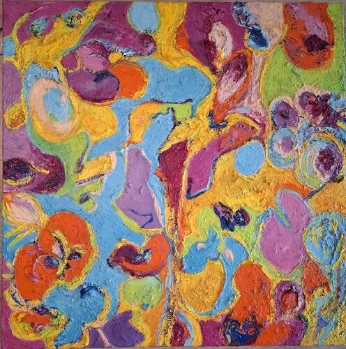 Tropic by Kateriina Hozjajenok, Painting for Sale on Select
