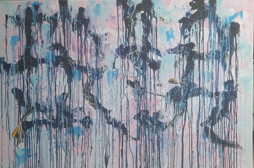 Rain Dance by Kateriina Hozjajenok, Painting for Sale on Select
