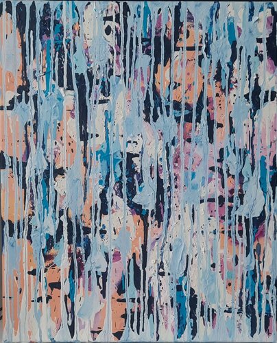 Pure Melted Madness by Kateriina Hozjajenok, Painting for Sale on Select