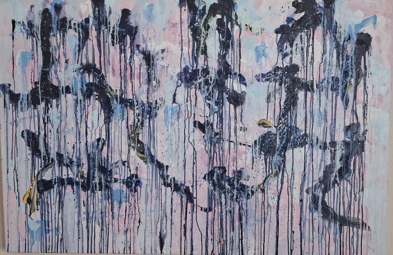Rain Dance Kateriina Hozjajenok Original painting for sale