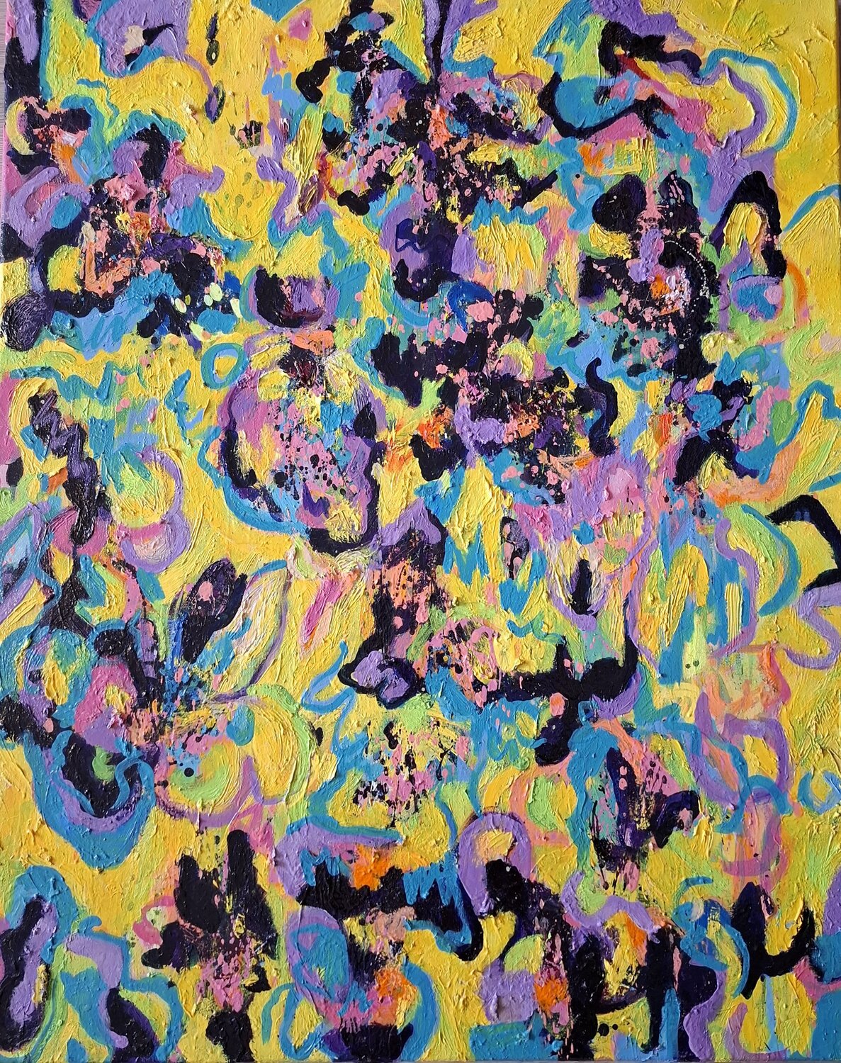 Tropical Kateriina Hozjajenok Original painting for sale