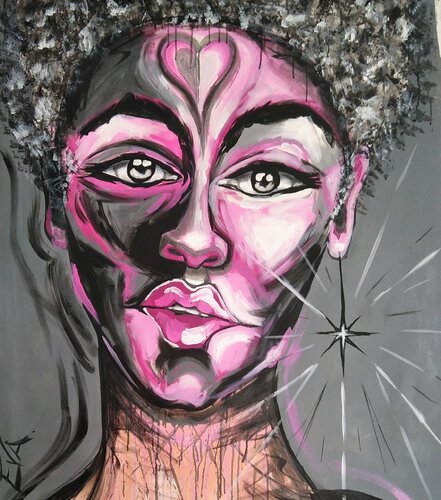 Diosa Armonía by EVA ALVAREZ Álvarez Fernández, Painting for Sale on Select