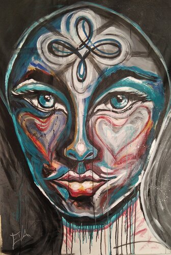 Diosa Sensibilidad by EVA ALVAREZ Álvarez Fernández, Painting for Sale on Select