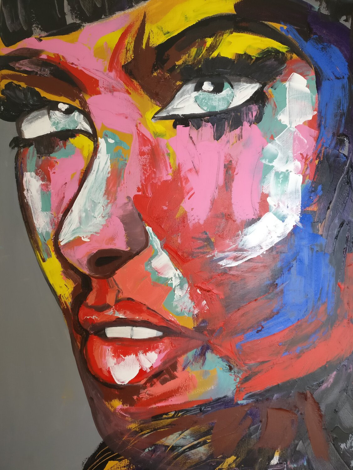 Diosa Mirada EVA ALVAREZ Álvarez Fernández Original painting for sale
