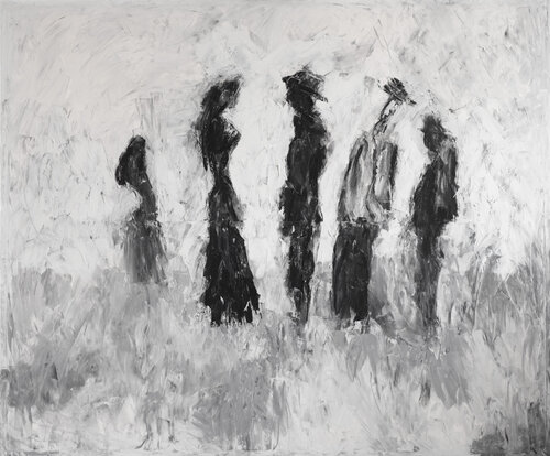 Die weiße Maske by Hans Hof, Painting for Sale on Select
