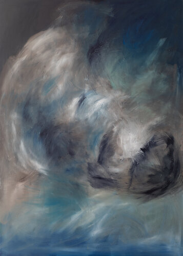 Implosion by Hans Hof, Painting for Sale on Select