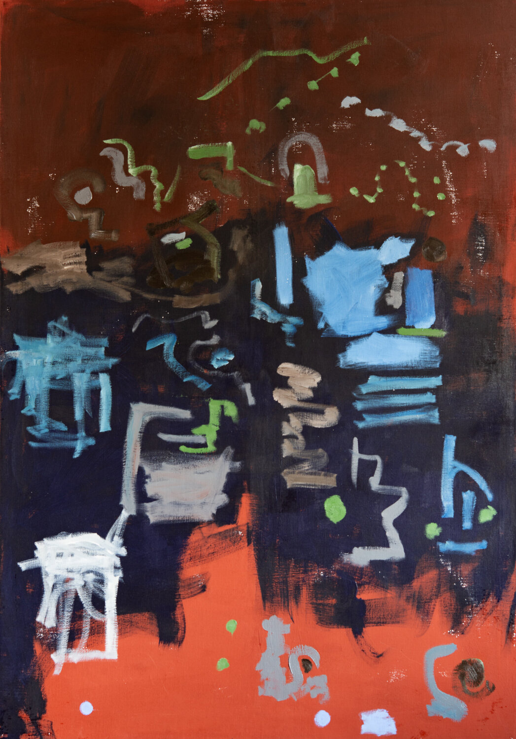 Fantasma Eva Hans Hof Original painting for sale