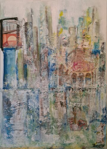 Weekend in Milan by Valeria Morasso, Painting for Sale on Select
