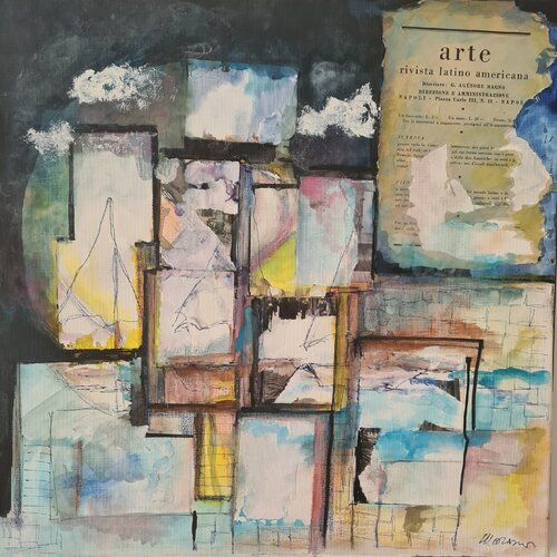Fragments of memory by Valeria Morasso, Painting for Sale on Select