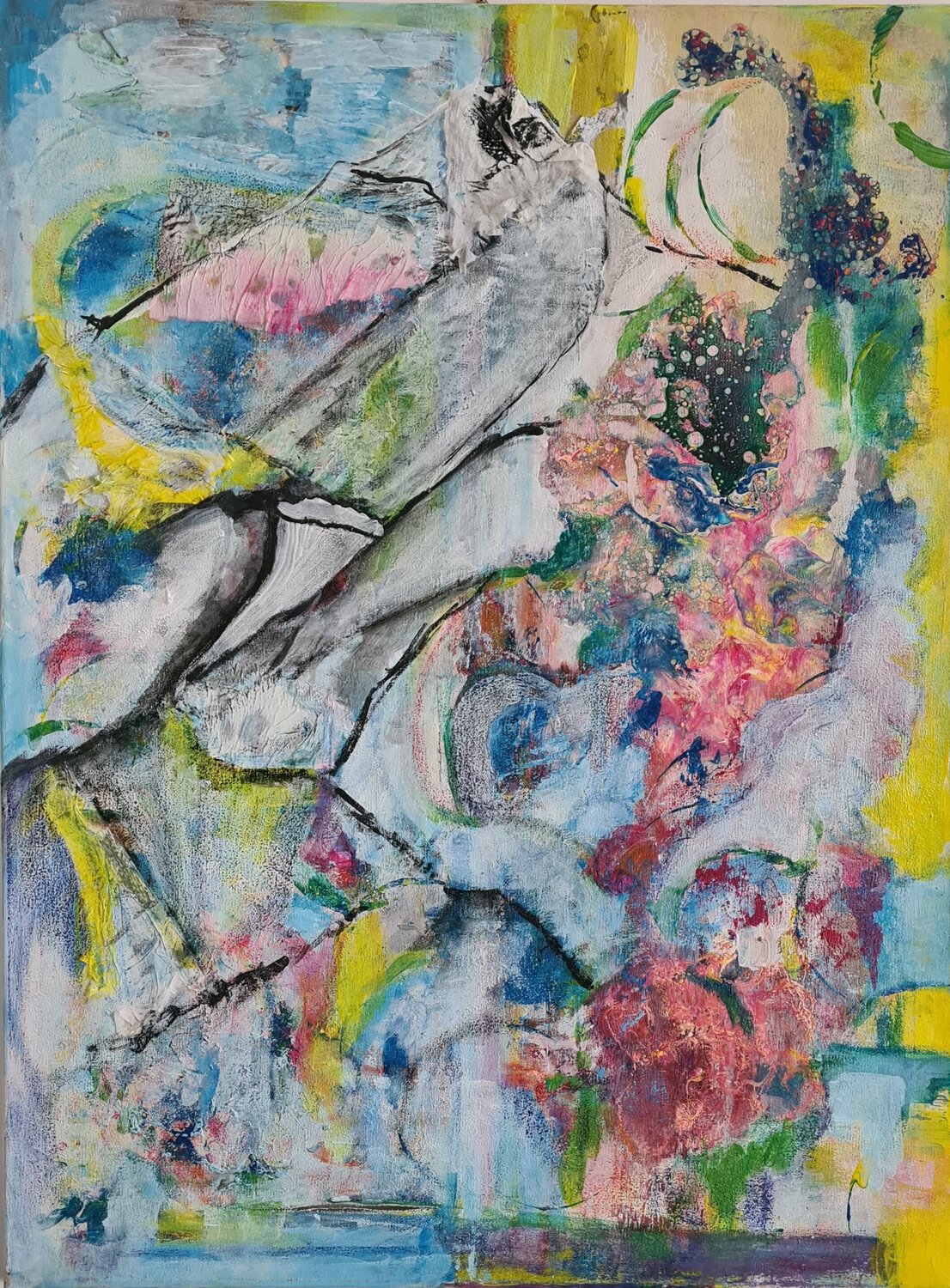 "Aspettando primavera" Valeria Morasso Original painting for sale